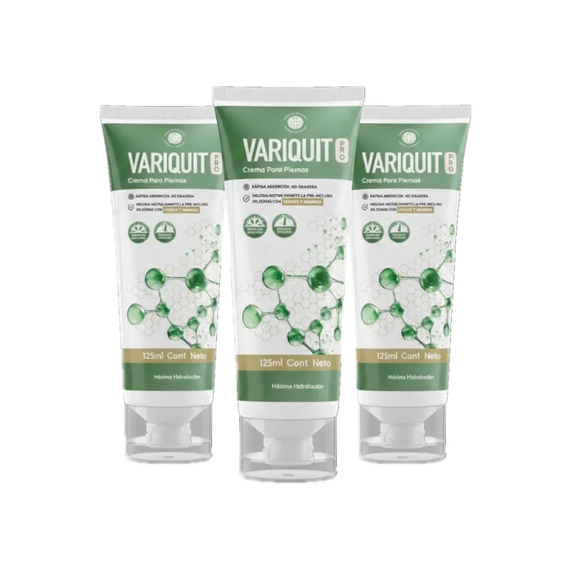 Variquit Pro — caja de la crema para piernas, extractos vegetales